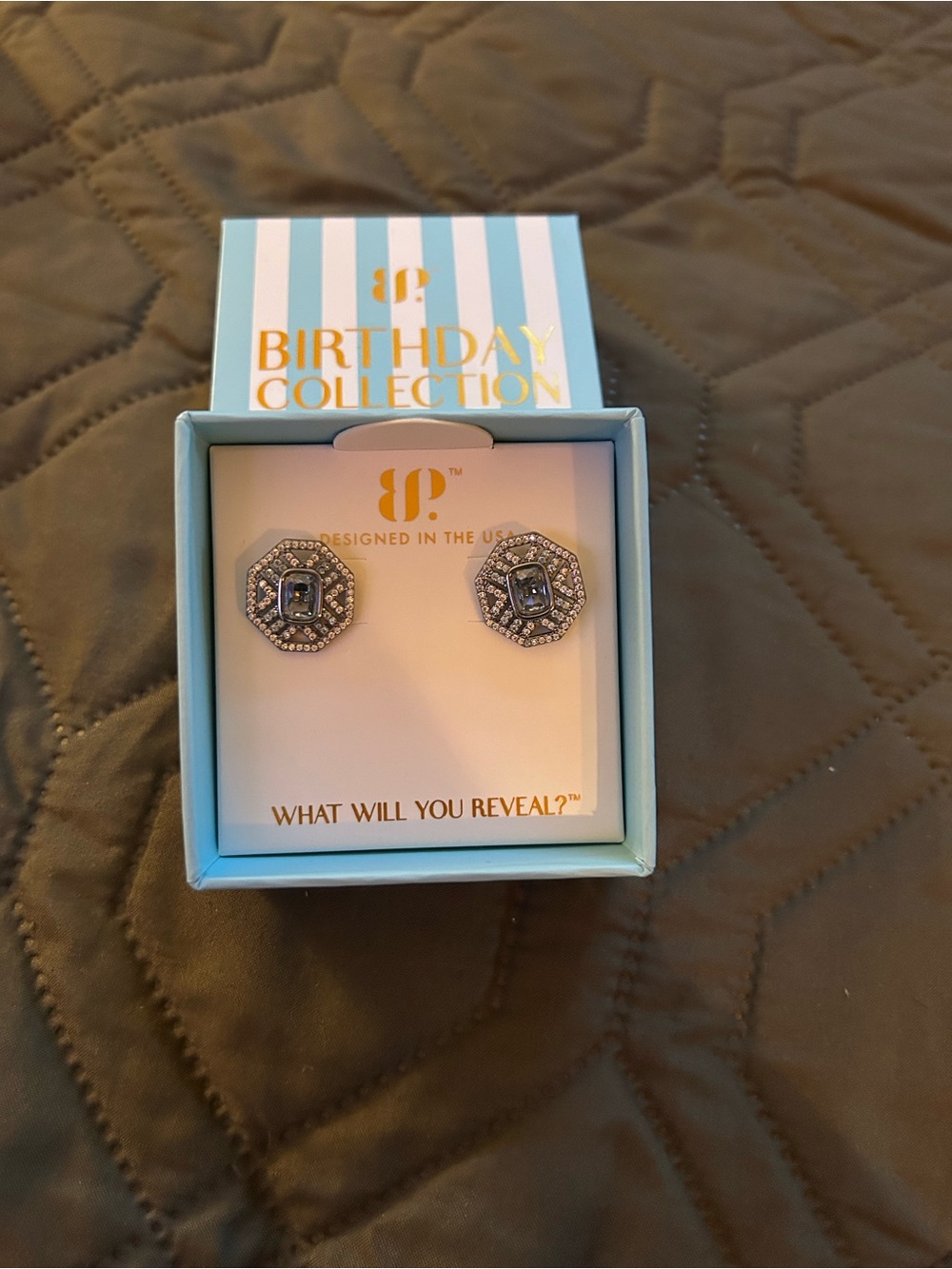 Bomb Party | Mar 2026 | Aquamarine | Stud Earrings